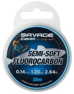 Fluorocarbon Savage Gear Semi-Soft LRF 0,19mm 30m
