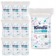 KINDII PURE detské vločky Sada 10x60 ks. KINDII PURE detské vločky Sada 10x60 ks.