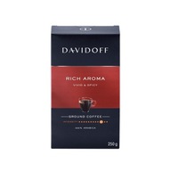 DAVIDOFF RICH AROMA Mletá káva 250g Prémiová káva DAVIDOFF RICH AROMA Mletá káva 250g Prémiová káva