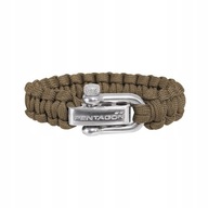 Paracord náramok Pentagon 2.0 Coyote Paracord náramok Pentagon 2.0 Coyote