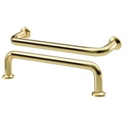 IKEA BAGGANAS Rukoväť, farba mosadz, 143 mm, 2 kusy IKEA BAGGANAS Rukoväť, farba mosadz, 143 mm, 2 kusy