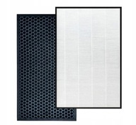 FY1410 HEPA + FY1413 uhlíkový filter Philips AC1214 AC1215 AC1217 AC2729 FY1410 HEPA + FY1413 uhlíkový filter Philips AC1214 AC1215 AC1217 AC2729