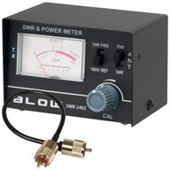 SWR CB BLOW reflektometer meter + sada káblov SWR CB BLOW reflektometer meter + sada káblov