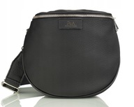 STREDNÁ KOŽENÁ KOŽENÁ TAŠKA CROSSBODY