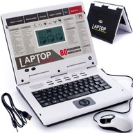 VZDELÁVACÍ LAPTOP PRE DETI 80 PROGRAMOV USB PL