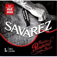Struny pre akustickú gitaru SAVAREZ A140L 12-53