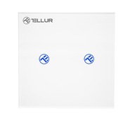 Tellur Smart WiFi prepínač 2 porty