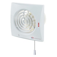 Ventilátor VENTS QUIET, 100 mm kábel, biely