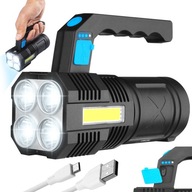 VÝKONNÁ DOBÍJAČNÁ LED BATERKA TAKTICKÉ VYHĽADÁVANIE VÝKONNÁ DOBÍJAČNÁ LED BATERKA TAKTICKÉ VYHĽADÁVANIE
