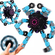 ROBOT FIDGET SPINNER NA SKLADANIE gyroskopu na končeky prstov