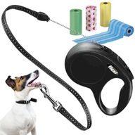 PSI LEASH lano 5m S do 12kg + TAŠKY 40 ks. PSI LEASH lano 5m S do 12kg + TAŠKY 40 ks.