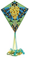 Kite pre deti - HIBOO farebná sova - Djeco Kite pre deti - HIBOO farebná sova - Djeco