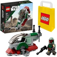 LEGO STAR WARS 75344 Figúrka lodného stíhača Boba Fett MANDALORIAN