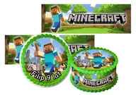 MINECRAFT ROBLOX MEDZI GTA CAKE SET TORTA