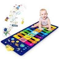 INTERAKTÍVNA TANEČNÁ HUDBA PODLOŽKA KLAVÍRNE NÁSTROJE PRE DETI 120X48CM INTERAKTÍVNA TANEČNÁ HUDBA PODLOŽKA KLAVÍRNE NÁSTROJE PRE DETI 120X48CM