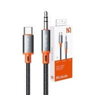 MCDODO ODOLNÝ KÁBEL USB TYP C DO MINI KONEKTORA 3,5 mm AUX 1,2 M MCDODO ODOLNÝ KÁBEL USB TYP C DO MINI KONEKTORA 3,5 mm AUX 1,2 M