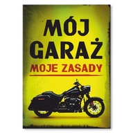 DARČEK PLACHTOVÝ PLAGÁT GARÁŽ NA MOTOR DARČEK PLACHTOVÝ PLAGÁT GARÁŽ NA MOTOR