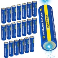 SADA BATÉRIÍ ALKALICKÉ AA BATÉRIE NA HRAČKY LR06 R6 1,5V 20ks PRSTY SADA BATÉRIÍ ALKALICKÉ AA BATÉRIE NA HRAČKY LR06 R6 1,5V 20ks PRSTY
