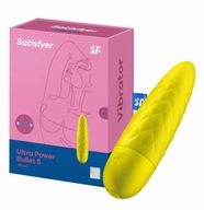 MINI VIBRATOR SATSFYER ULTRA POWER BULLET 5 YELLO MINI VIBRATOR SATSFYER ULTRA POWER BULLET 5 YELLO