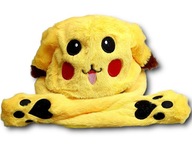 Čiapka Pokémon Pikachu s pohyblivou maskou uší