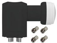 QUAD 4K CONVERTER TECHNISAT BLACK EDITION + zástrčky QUAD 4K CONVERTER TECHNISAT BLACK EDITION + zástrčky