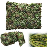 VOJENSKÁ DŽUNGLA CAMOUFLAGE CAMO NET 2x4M