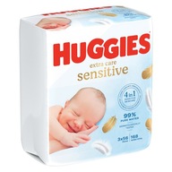 HUGGIES Care Sensitive vlhčené obrúsky 168 ks HUGGIES Care Sensitive vlhčené obrúsky 168 ks