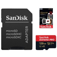 Karta Sandisk microSDXC EXTREME PRO 128GB 200MB/s