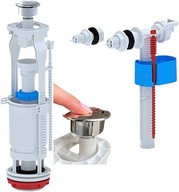 KOLESO VYPÚŠŤOVACIEHO VENTILU, CERSANIT, ROCA + PLÁVAK 1/2 3/8 KOLESO VYPÚŠŤOVACIEHO VENTILU, CERSANIT, ROCA + PLÁVAK 1/2 3/8
