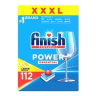 FINISH POWER ESSENTIAL TABLETS 112 LEMON WASHING