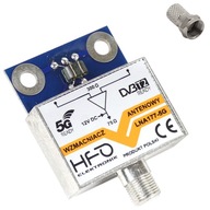 LNA-177 5G 27dB DVB-T2 anténny zosilňovač, napájanie 12V LNA-177 5G 27dB DVB-T2 anténny zosilňovač, napájanie 12V