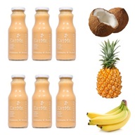 6x Ovocná pena PRE DETI Kokos banán ananás 250ml 6x Ovocná pena PRE DETI Kokos banán ananás 250ml