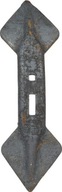 Radlica 450x135x20 mm, obojstranná, zakrivená, 2-dierová. Radlica 450x135x20 mm, obojstranná, zakrivená, 2-dierová.