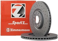 Predné disky ZIMMERMANN AUDI A3 8L TT 8N 312MM