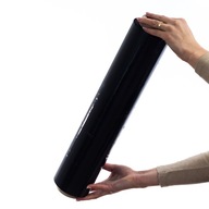ČIERNA STRETCH FÓLIA XXL VEĽA FÓLIE 3KG ČIERNA STRETCH FÓLIA XXL VEĽA FÓLIE 3KG