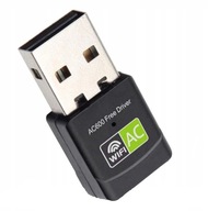 WI-FI sieťová karta WIFI adaptér USB 600Mbps 5G