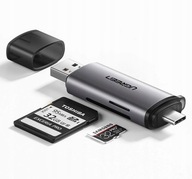 UGREEN USB-C SD čítačka microSD kariet USB adaptér UGREEN USB-C SD čítačka microSD kariet USB adaptér