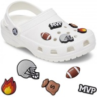 CROCS JIBBITZ TOPÁNKY ŠPIČKOVÉ OZDOBENIE SET 5 FUTBALOVÝCH MVP CROCS JIBBITZ TOPÁNKY ŠPIČKOVÉ OZDOBENIE SET 5 FUTBALOVÝCH MVP