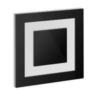 Schodiskové svietidlo 230V LED osvetlenie schodisková lampa BLACK WARM 3000k Schodiskové svietidlo 230V LED osvetlenie schodisková lampa BLACK WARM 3000k