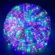 FAREBNÉ SVETELNÉ HADICE 240 LED VONKAJŠIE LAMPY 10 m + PROGRAMÁTOR 8 FUNKCIÍ FAREBNÉ SVETELNÉ HADICE 240 LED VONKAJŠIE LAMPY 10 m + PROGRAMÁTOR 8 FUNKCIÍ
