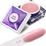 ALLEPAZNOKCIE Jelly Stavebný gél na predlžovanie nechtov 15g Nude Beige ALLEPAZNOKCIE Jelly Stavebný gél na predlžovanie nechtov 15g Nude Beige