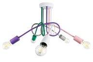 Závesné svietidlo PASTEL EDISON 5 - viacfarebné Závesné svietidlo PASTEL EDISON 5 - viacfarebné