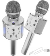 Bezdrôtový Karaoke Bluetooth mikrofónový reproduktor