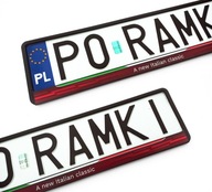 FIAT TIPO PANDA 500 DOBLO 500L 500X rám na ŠPZ 1 kus FIAT TIPO PANDA 500 DOBLO 500L 500X rám na ŠPZ 1 kus