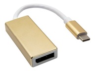 AK ADAPTÉR USB-C-DISPLAY PORT z notebooku do monitora AK ADAPTÉR USB-C-DISPLAY PORT z notebooku do monitora
