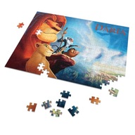 Puzzle + POMENUJTE VZORY LEVÉHO KRÁLA A4 70 ks Puzzle + POMENUJTE VZORY LEVÉHO KRÁLA A4 70 ks