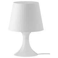IKEA LAMPAN Stolová lampa biela 29 cm