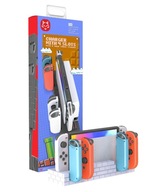 Nabíjací dokovací stojan 4x Joy-Con Switch / NS OLED Mario Bricks White Nabíjací dokovací stojan 4x Joy-Con Switch / NS OLED Mario Bricks White