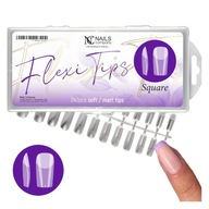 Nails Company SQUARE nechtové tipy 240 ks Nails Company SQUARE nechtové tipy 240 ks