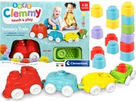 CLEMMY Soft SENSORY TRAIN S BLOKMI CLEMENTONI SOFT BLOCKS CLEMMY Soft SENSORY TRAIN S BLOKMI CLEMENTONI SOFT BLOCKS